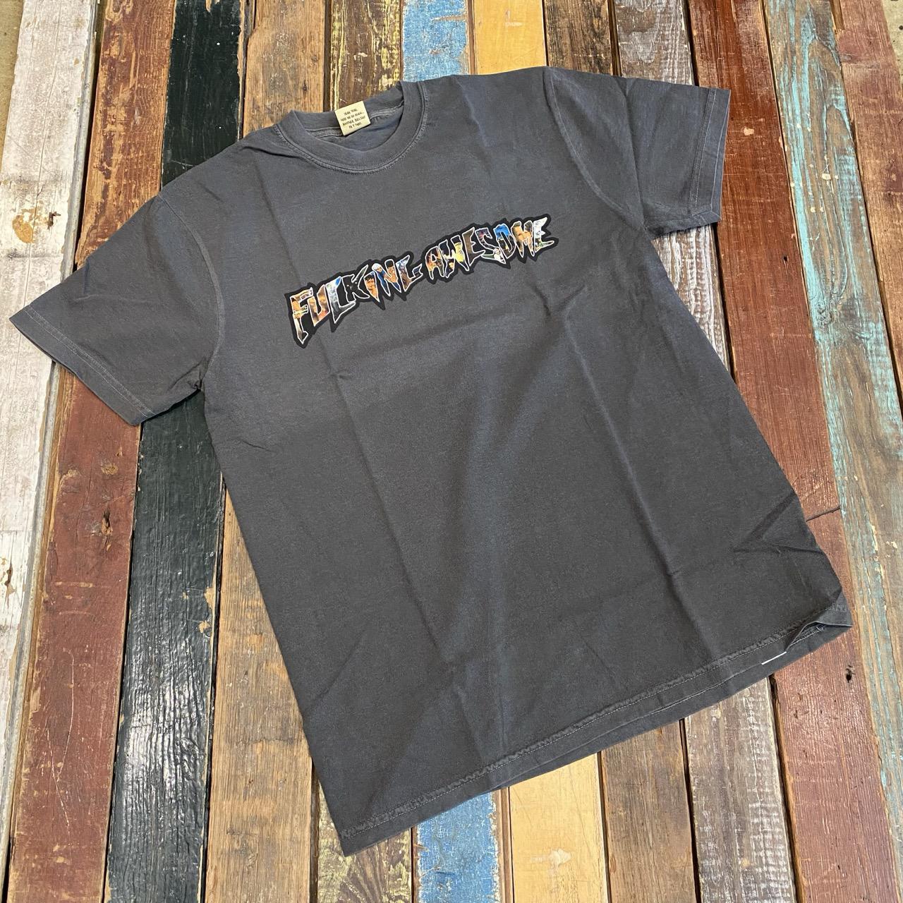 Fucking Awesome Dill Collage Logo Short Sleeve Tee