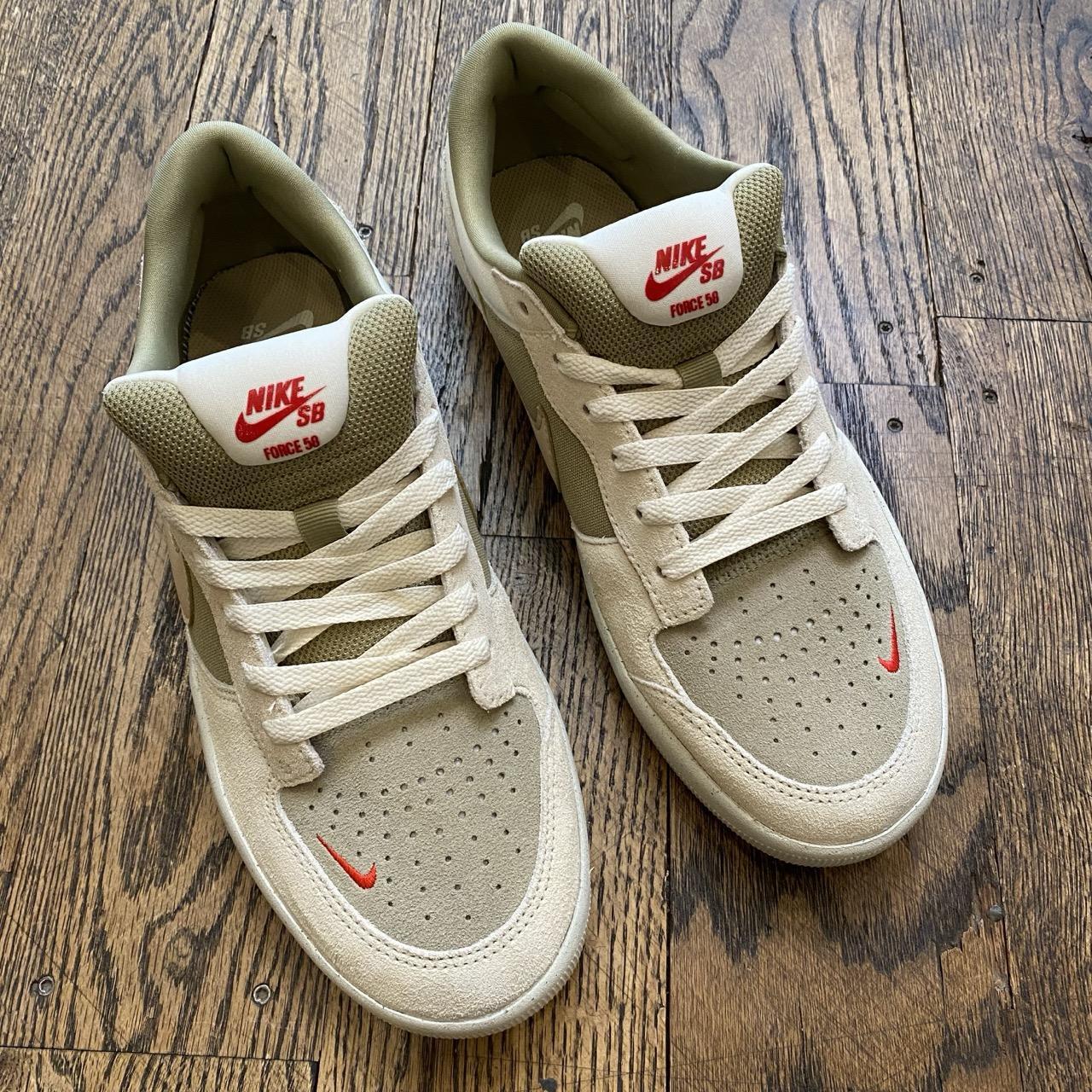 Nike SB Force 58 Coconut Milk Neutral Olive