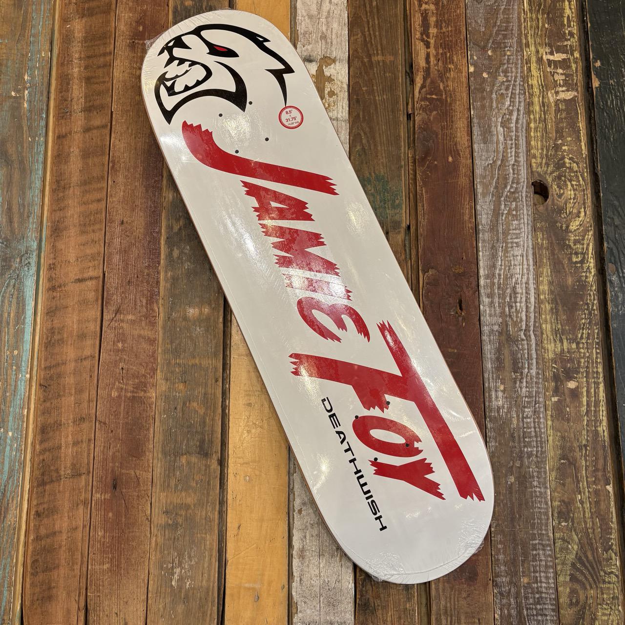 Jamie Foy Hemi White Deck 8.5"
