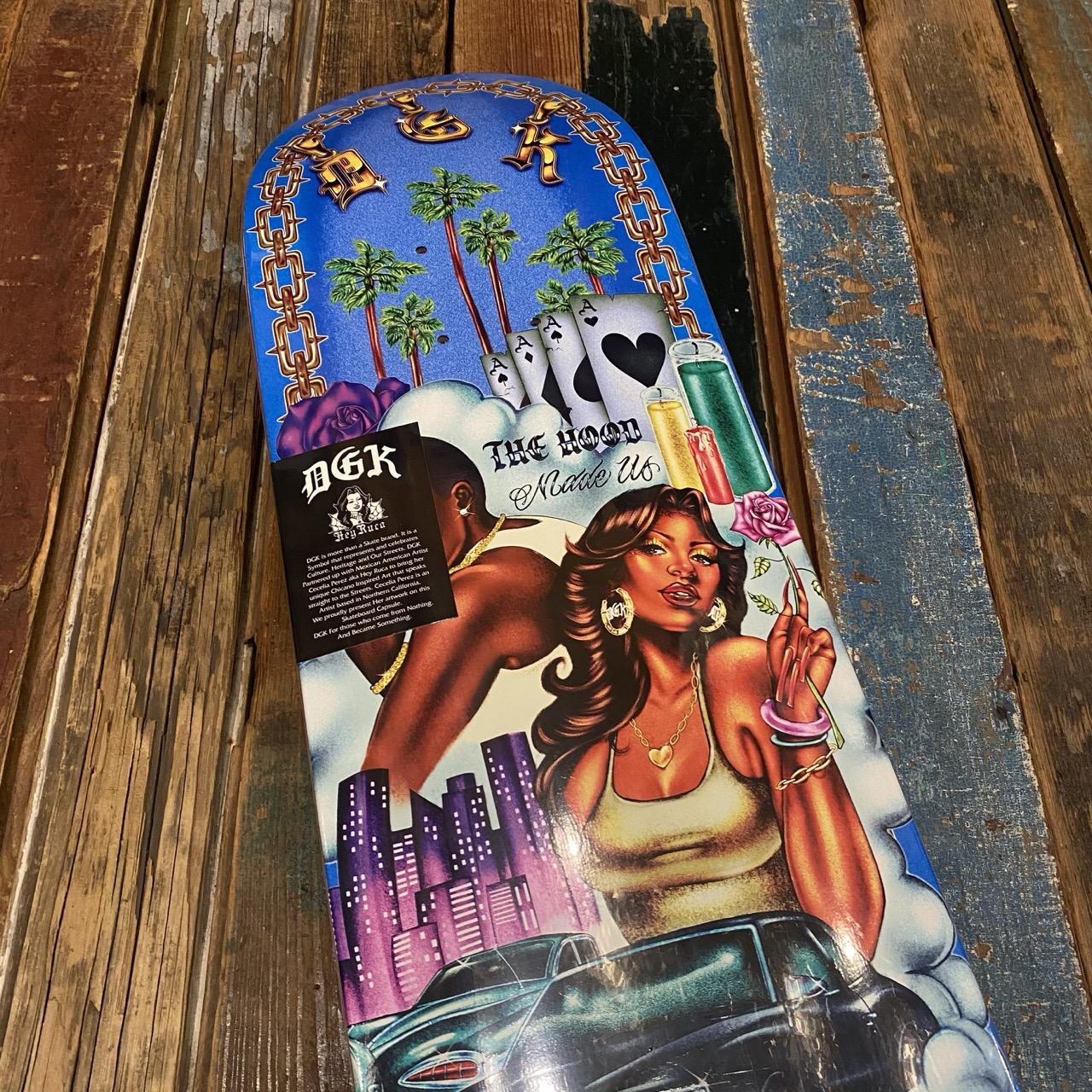 DGK x HEY RUCA The Hood Made Us Deck - 8.06"