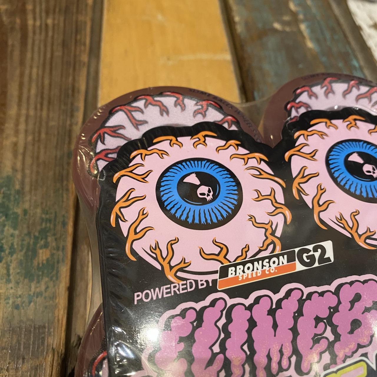 66mm Pink Eyes Light Ups OG Slime Pink 78a Slime Balls Wheels