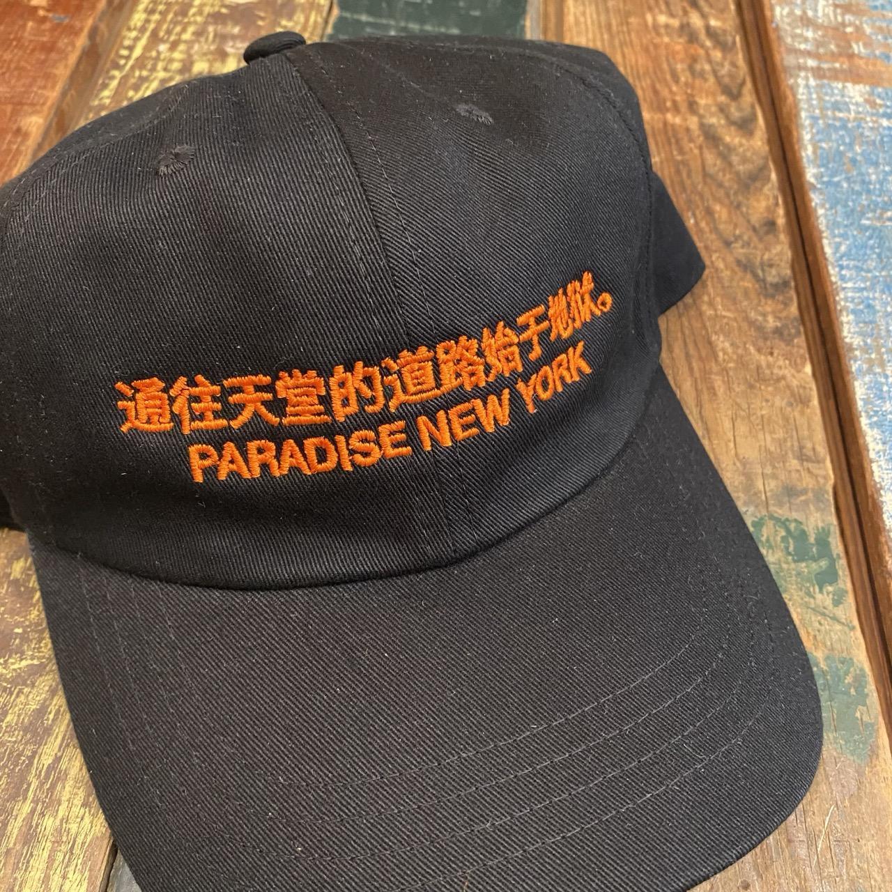 Paradise NYC - "THE PATH" Dad Hat (Black)