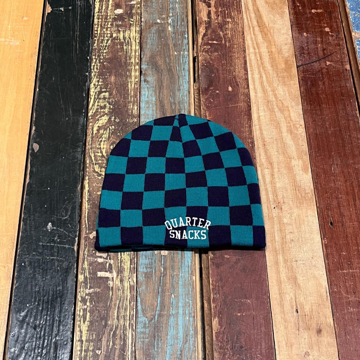 CHECKERBOARD BEANIE QS