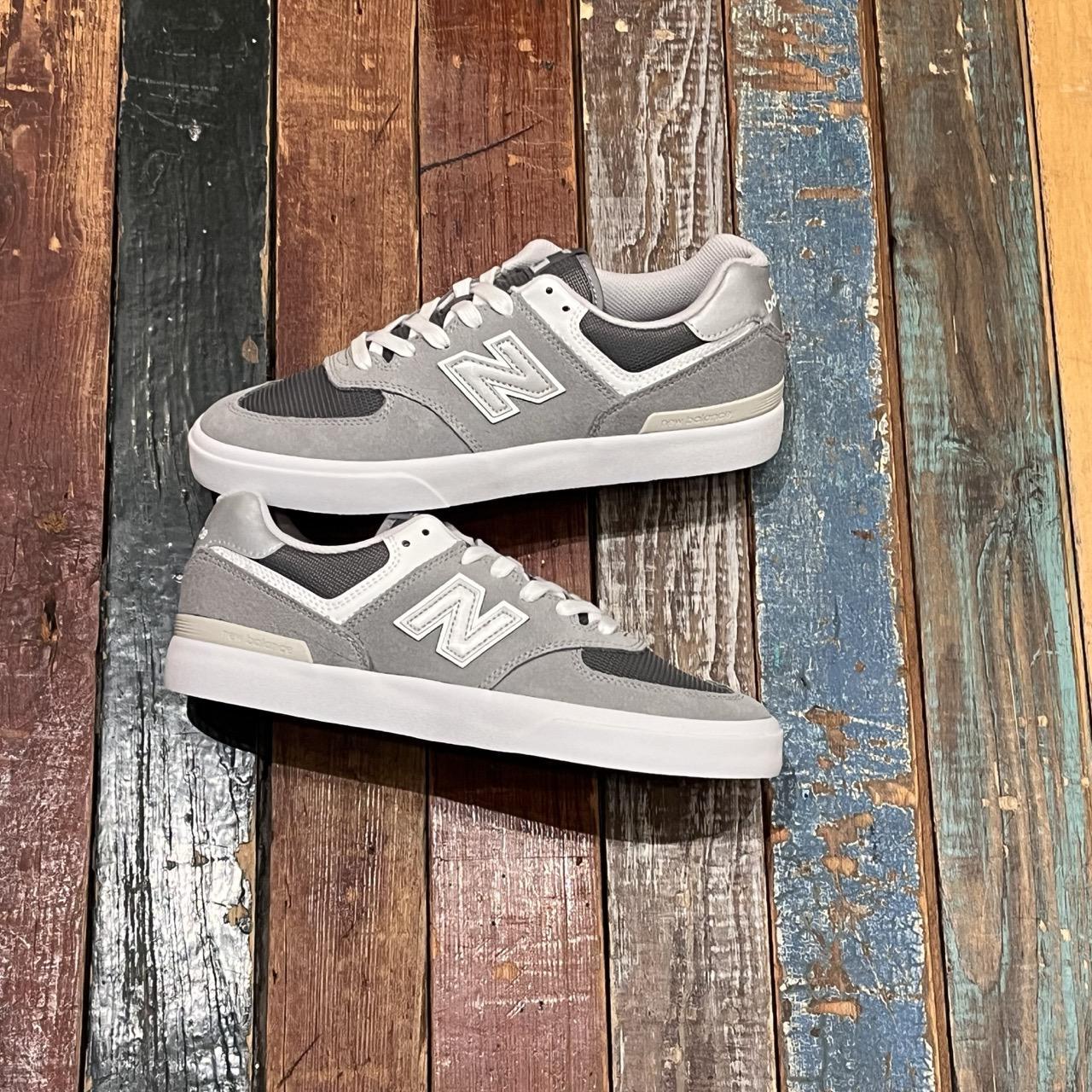 New Balance NB Numeric 574 Vulc (Grey / White)