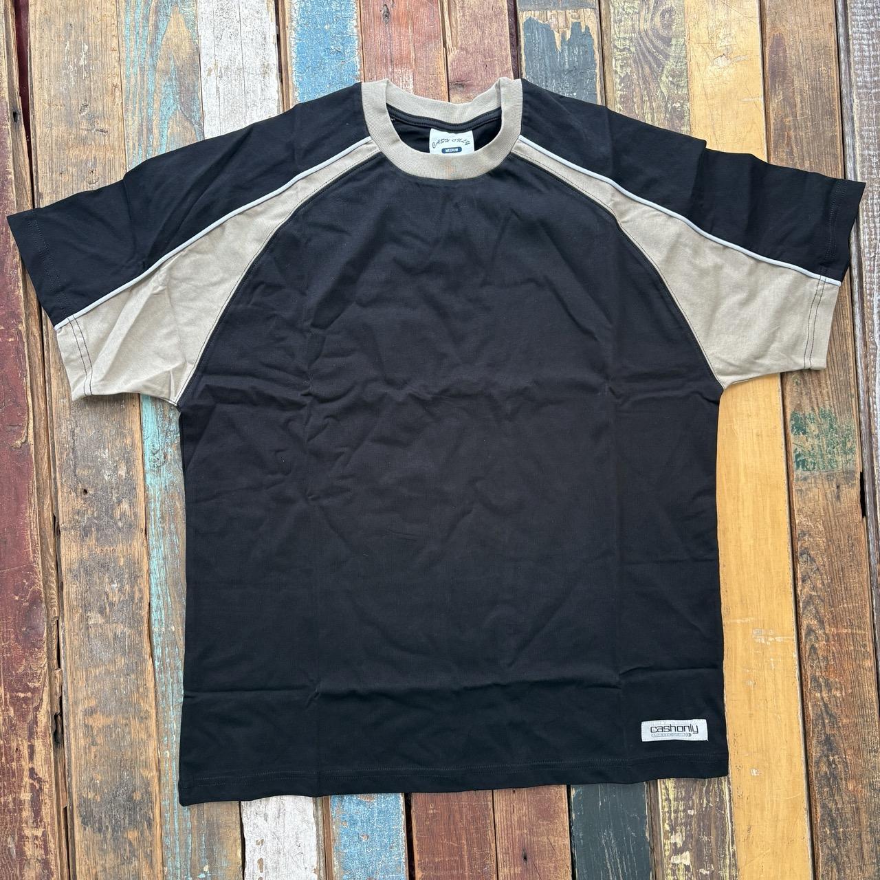 Cash Only Track Panel Tee