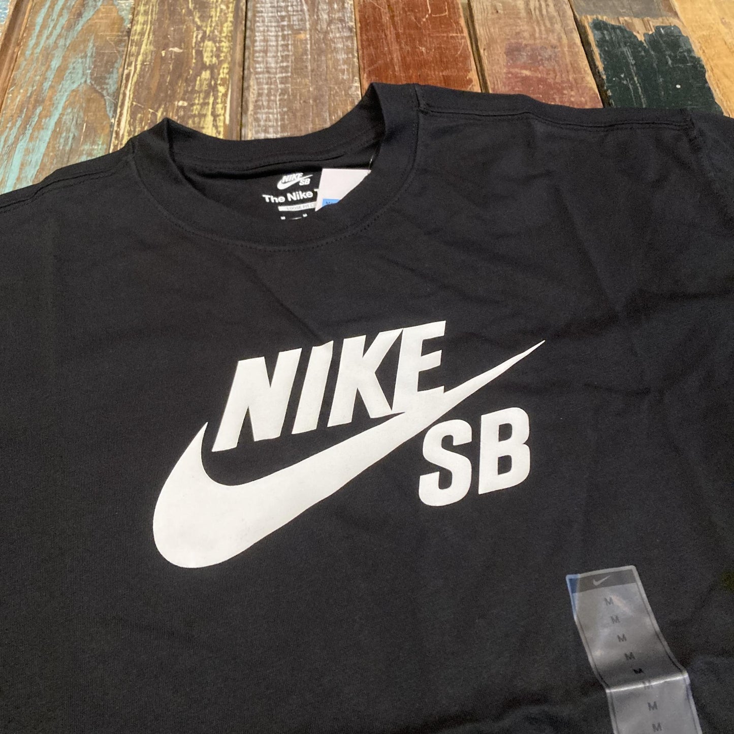 Nike SB Logo Tee Black/White