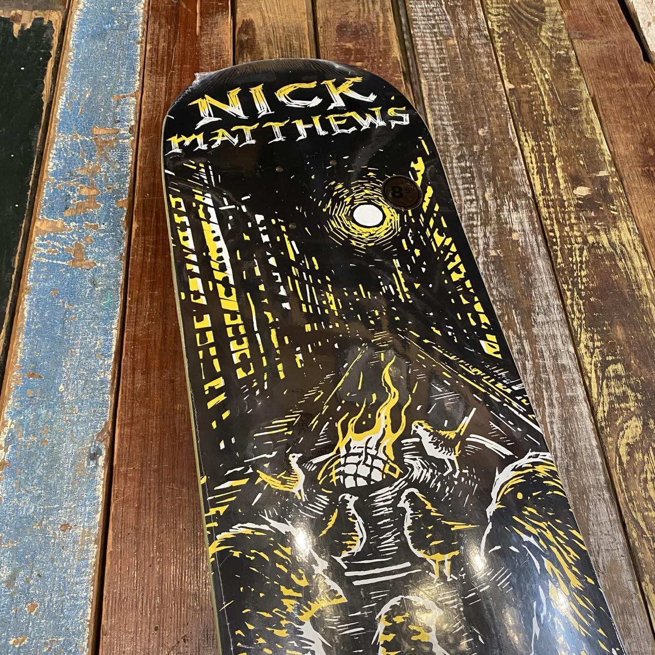 Anti-Hero Nick Matthews FIRESIDE 8.5" Deck