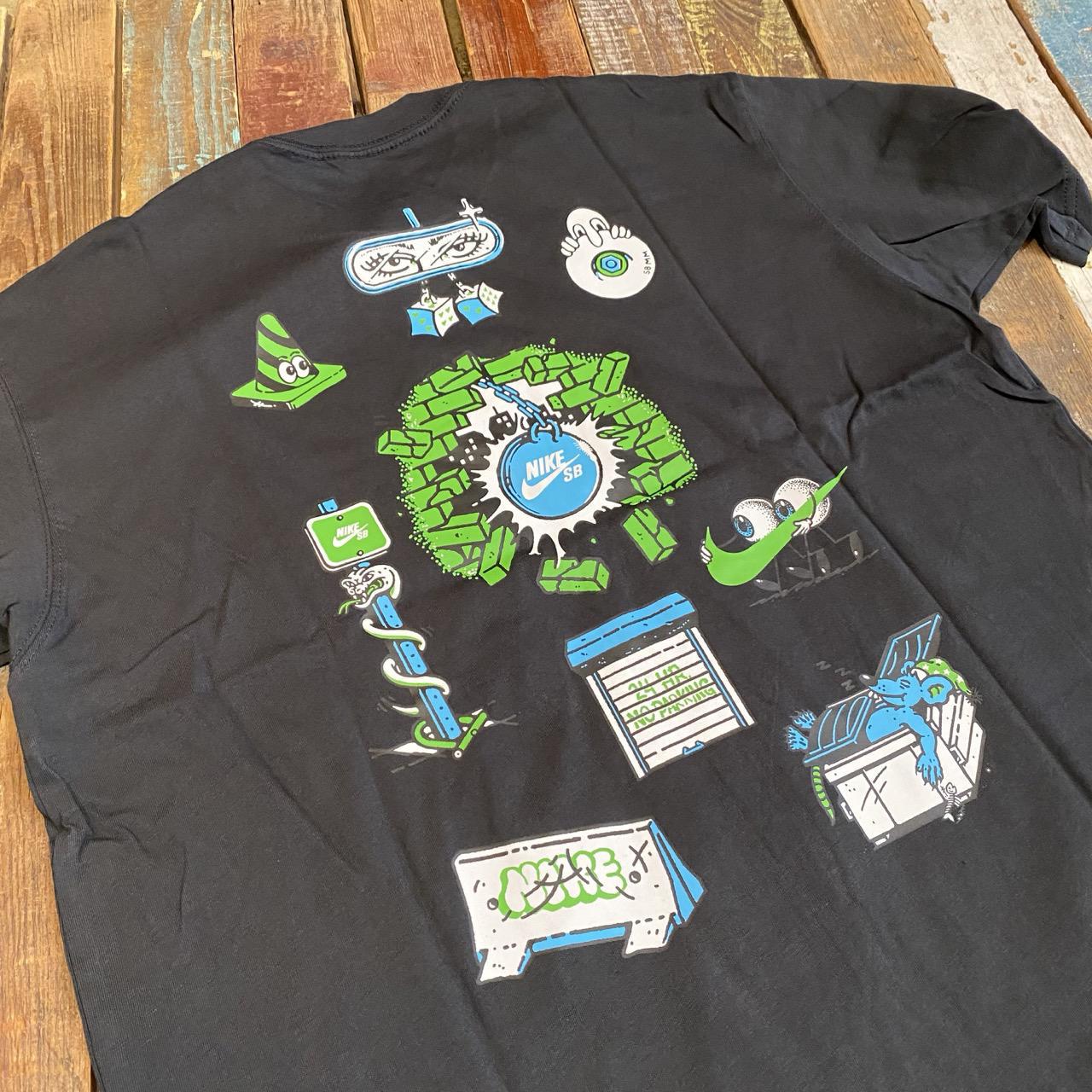 Nike SB Skate Char T-Shirt Black