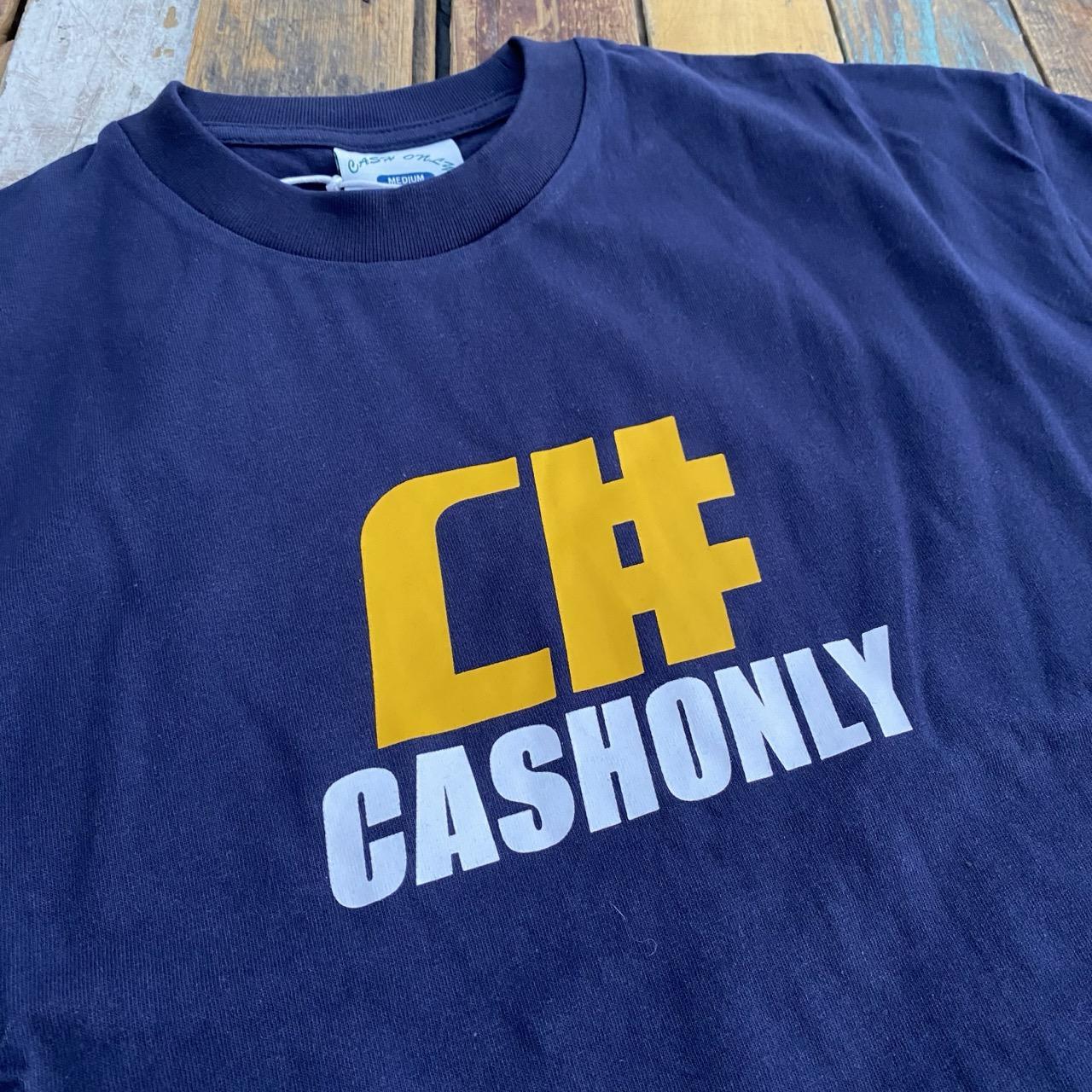 Cash Only Numeric Tee
