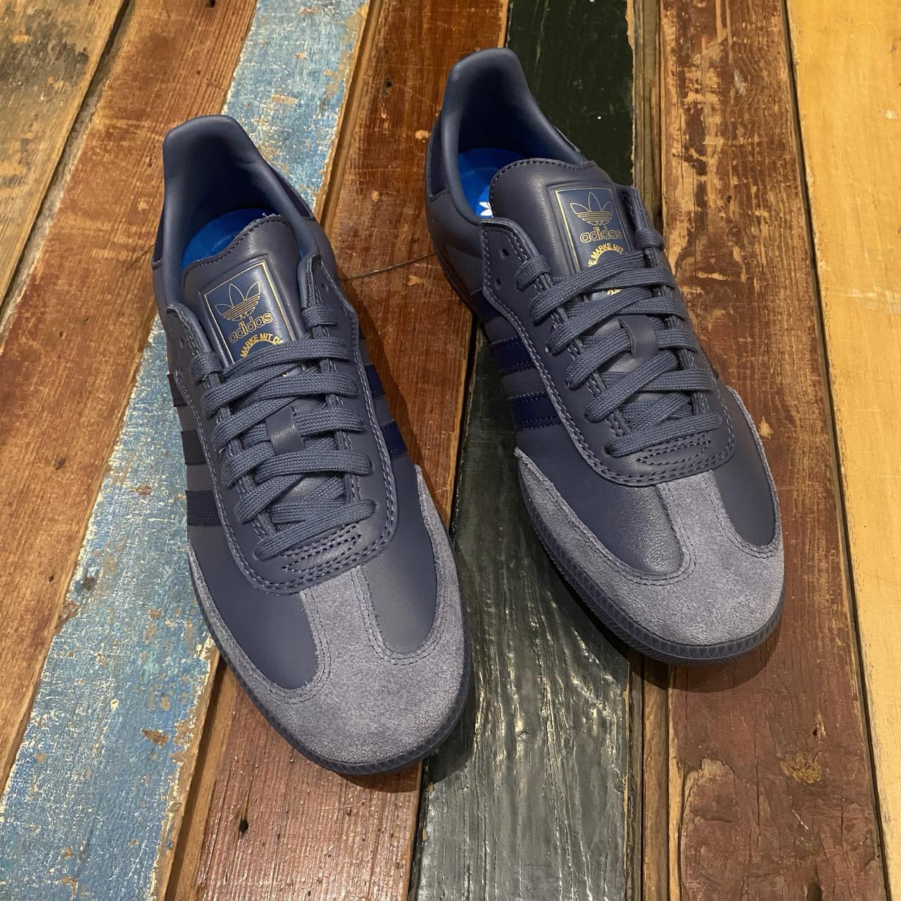 ADIDAS Samba ADV (Preloved Ink / Gold Metal)