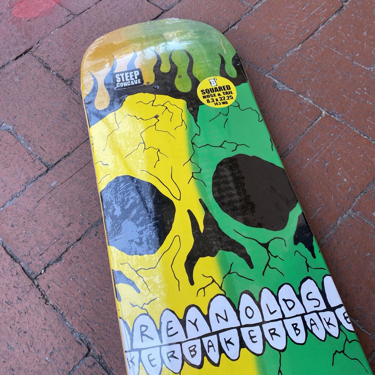 Baker Andrew Reynolds Rasta Skull 8.38"