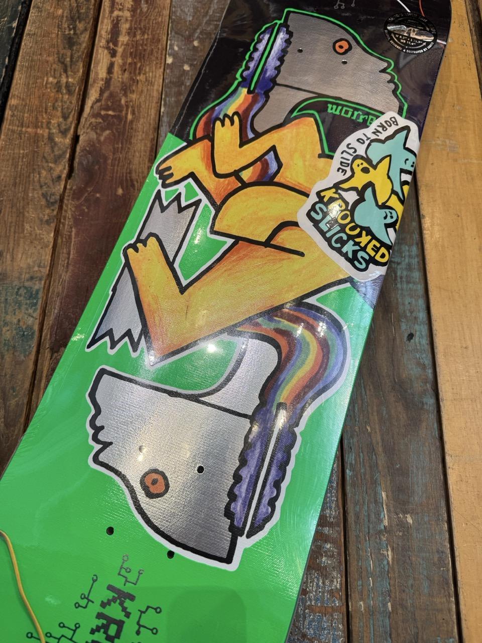 Krooked WORREST NEON ROB SLK 8.3" Deck