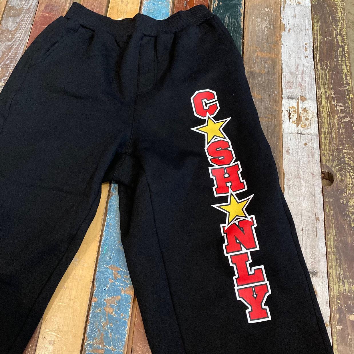 Track Fleece Pants Black