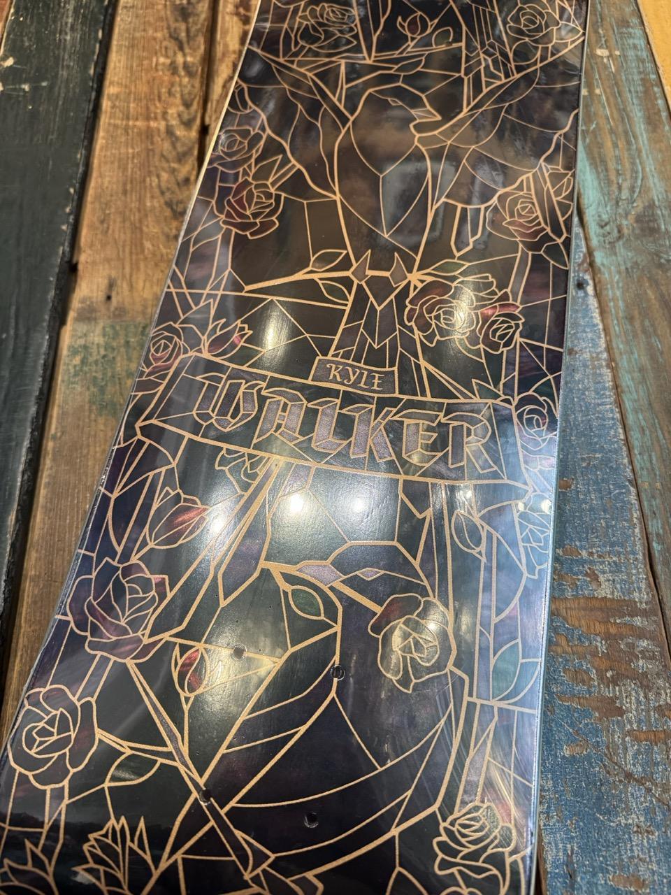 Real Skateboards Kyle Walker Black Sun Cathedral 8.38" Deck