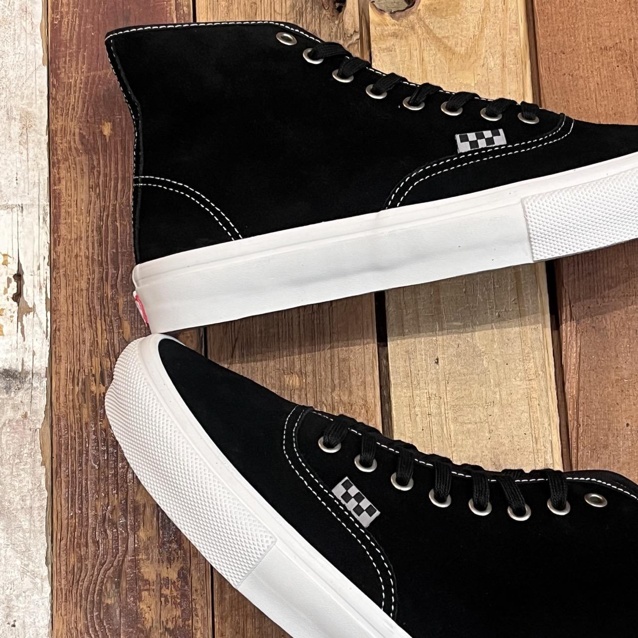 Vans Skate Authentic High (BLACK SUEDE)