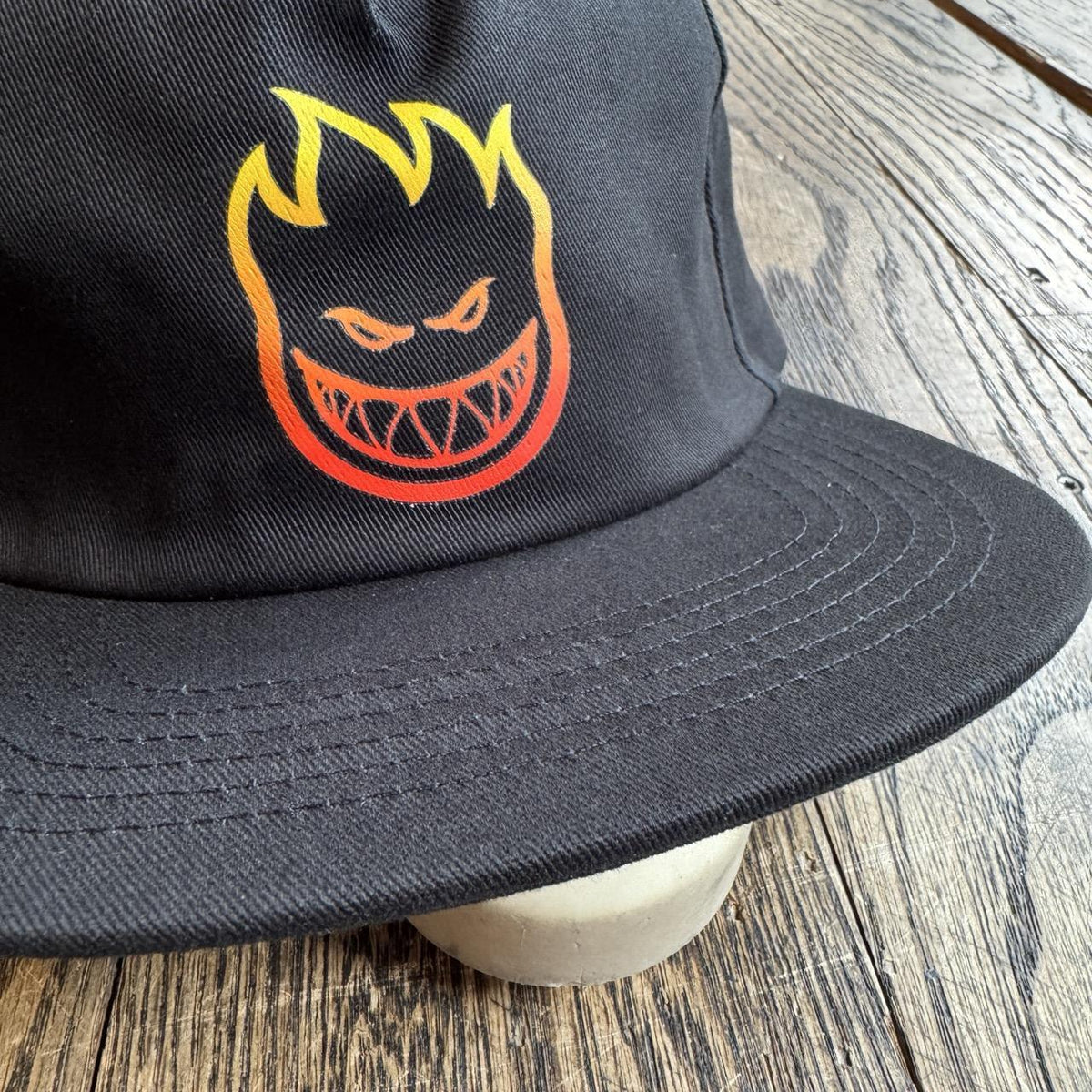 Spitfire Big Head (Black/Orange/Red) Snapback