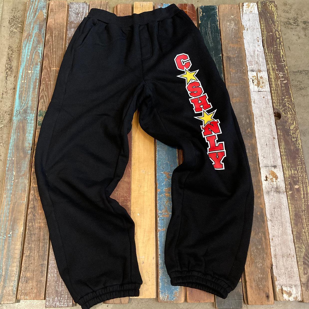 Track Fleece Pants Black