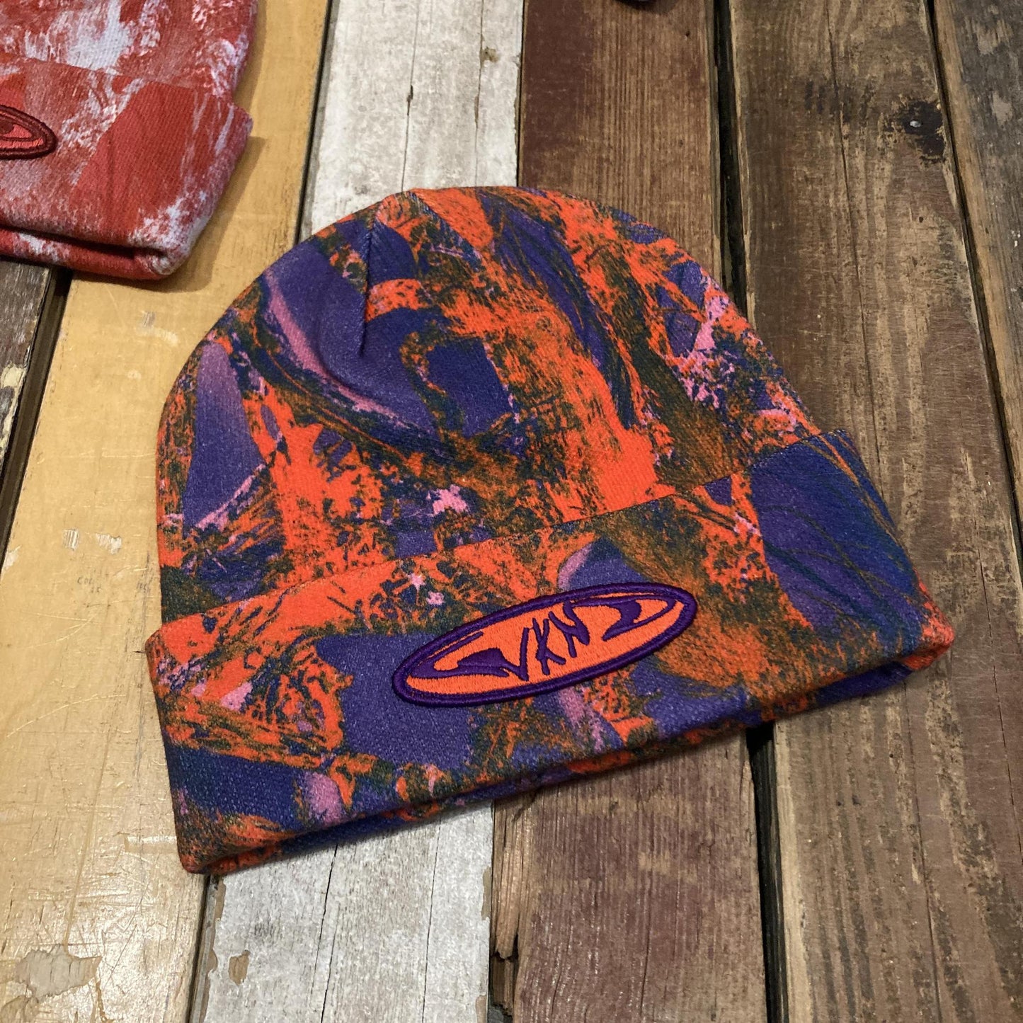 GRADIENT CAMO BEANIE