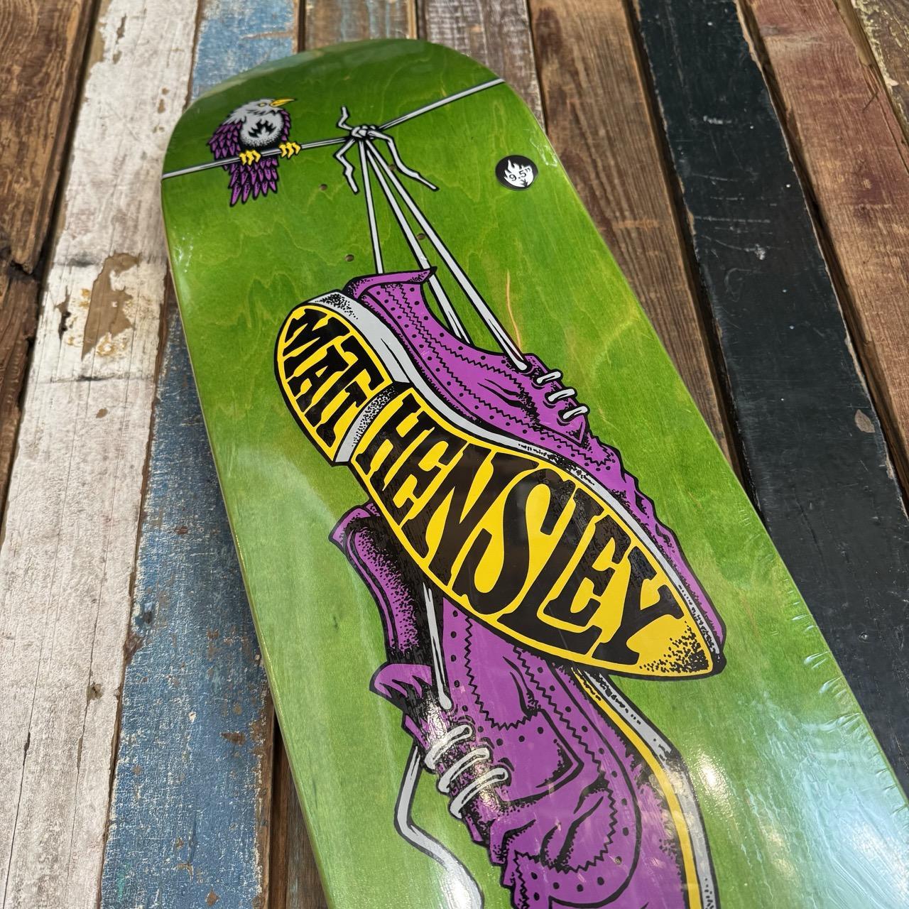 BlackLabel Matt Hensley "WINGTIPS" 9.5" Deck