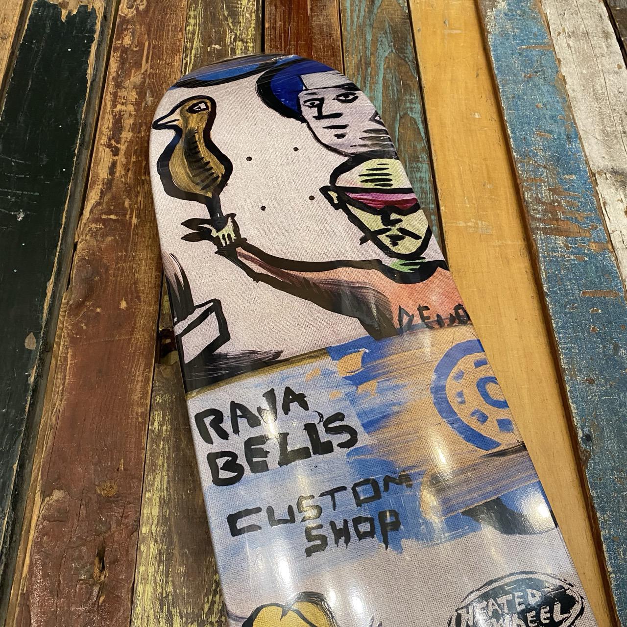 Heated Wheel Raja Bell - 8.75 Egg - Skateboard Deck
