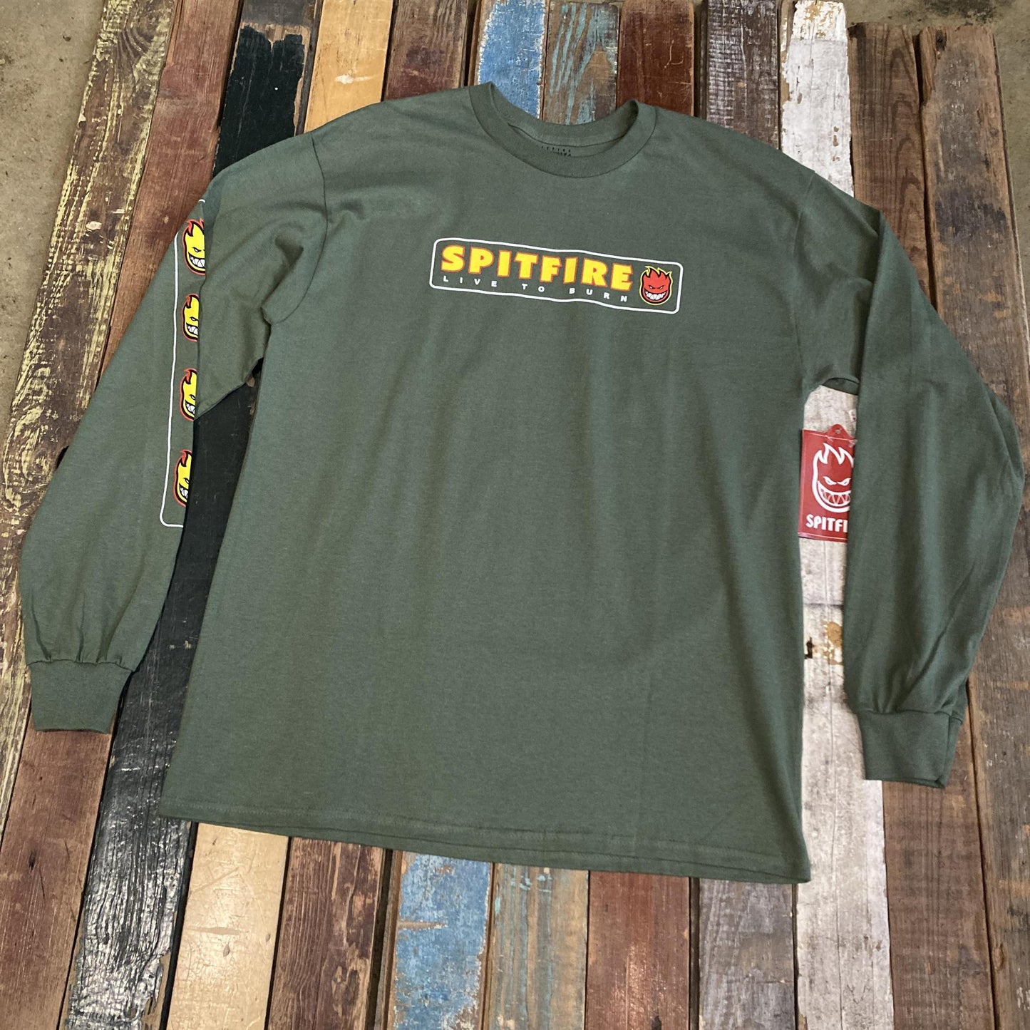 Spitfire Longsleeve Military Green
