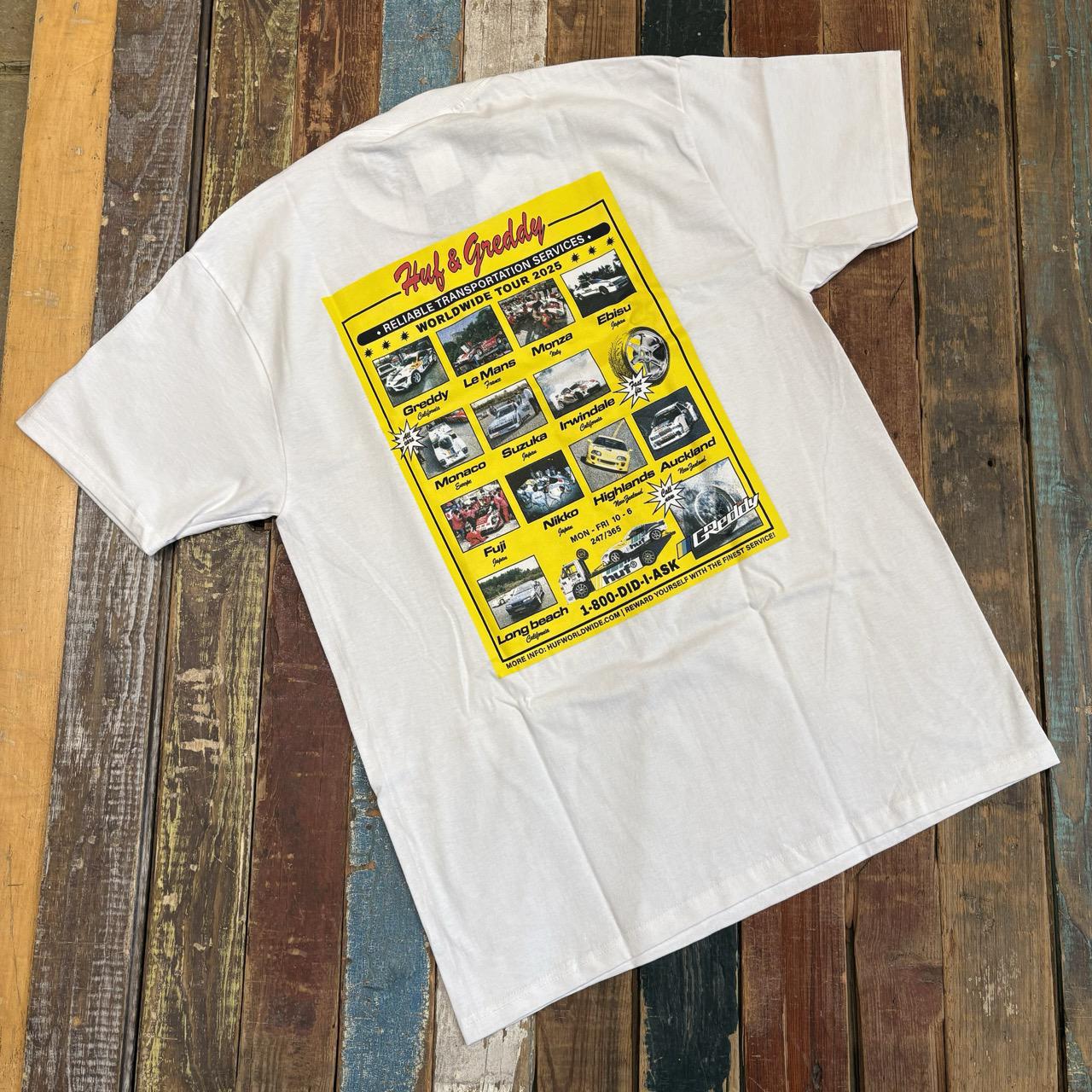 HUF X GREDDY TRANSPORT S/S TEE