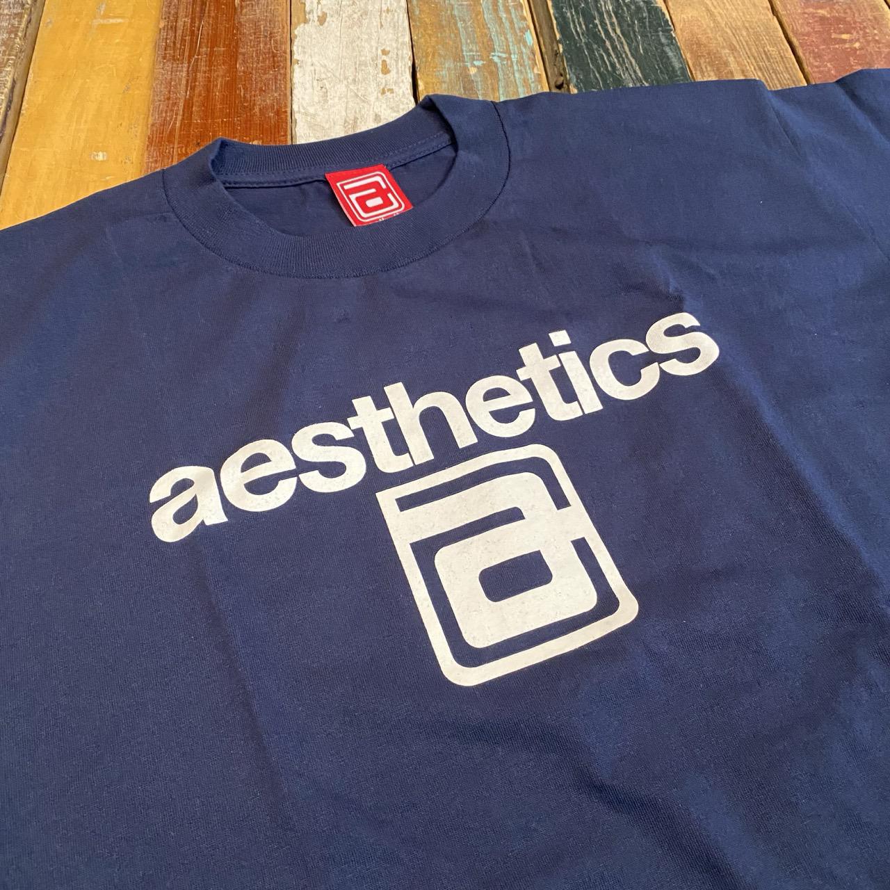 Aesthetics Logo Tee Navy