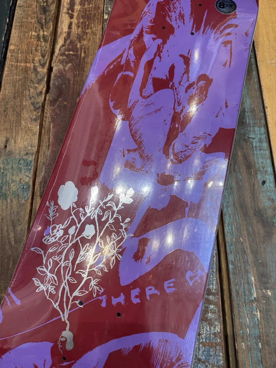 There Skateboards LAU BLOOM RED 8.25" FULL