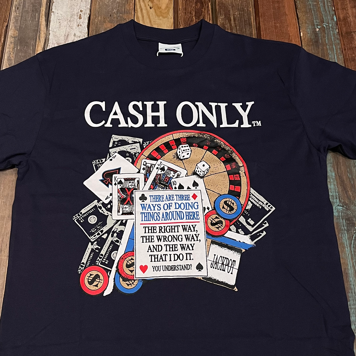 Casino Tee Navy