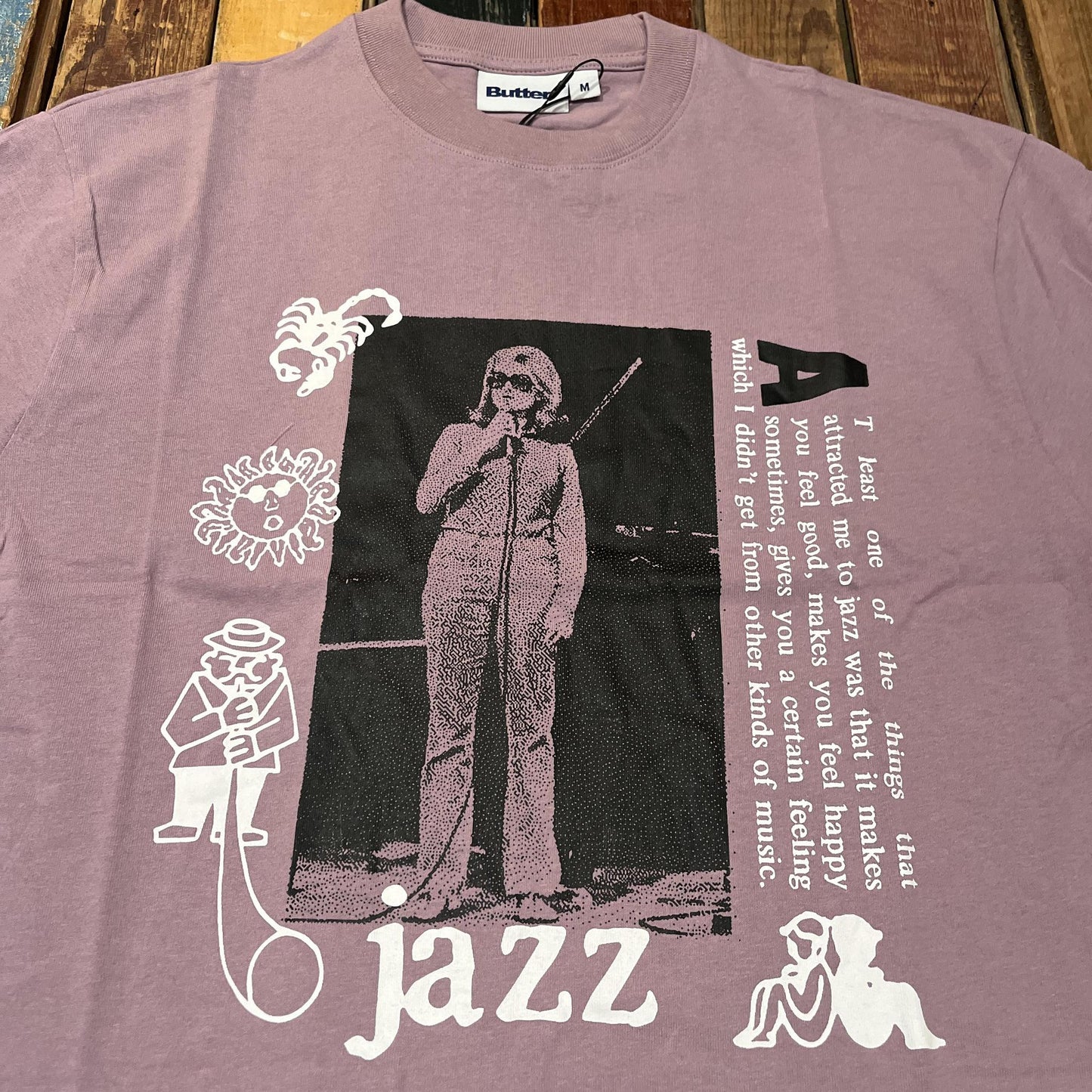 Certain Feeling Tee Washed Berry