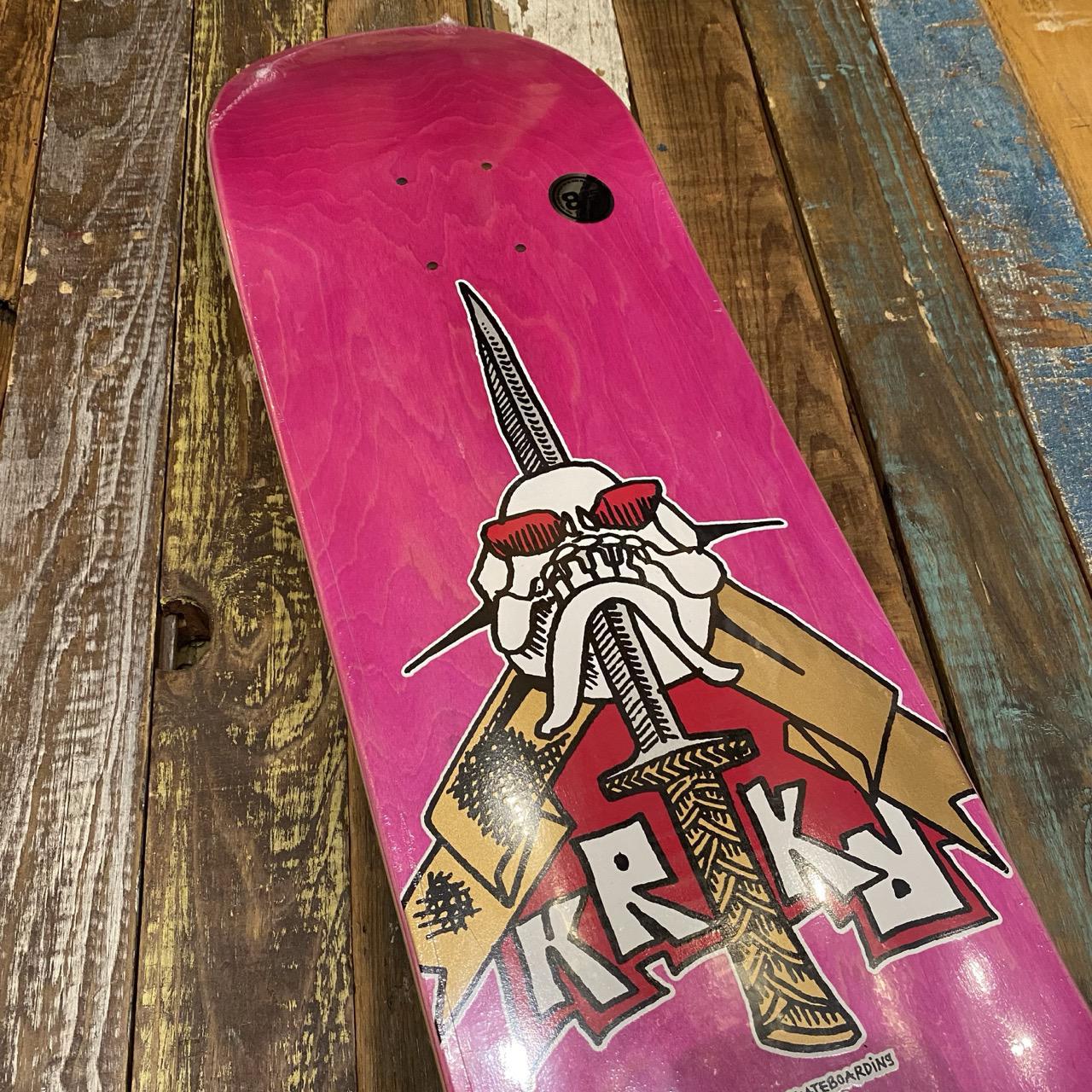 Krooked BRD TM SKULL/SWORD 8.25"