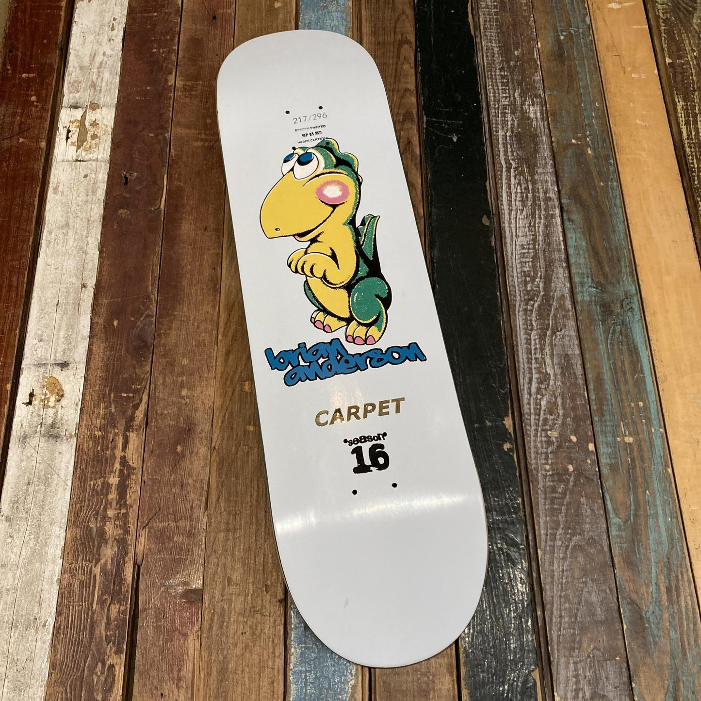 CARPET COMPANY Brian Anderson Drop 16 Deck 8.5