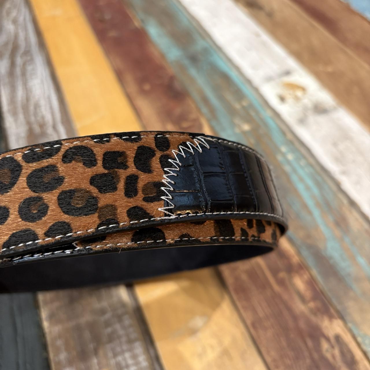 Loosey Cheetah Rivet Belt