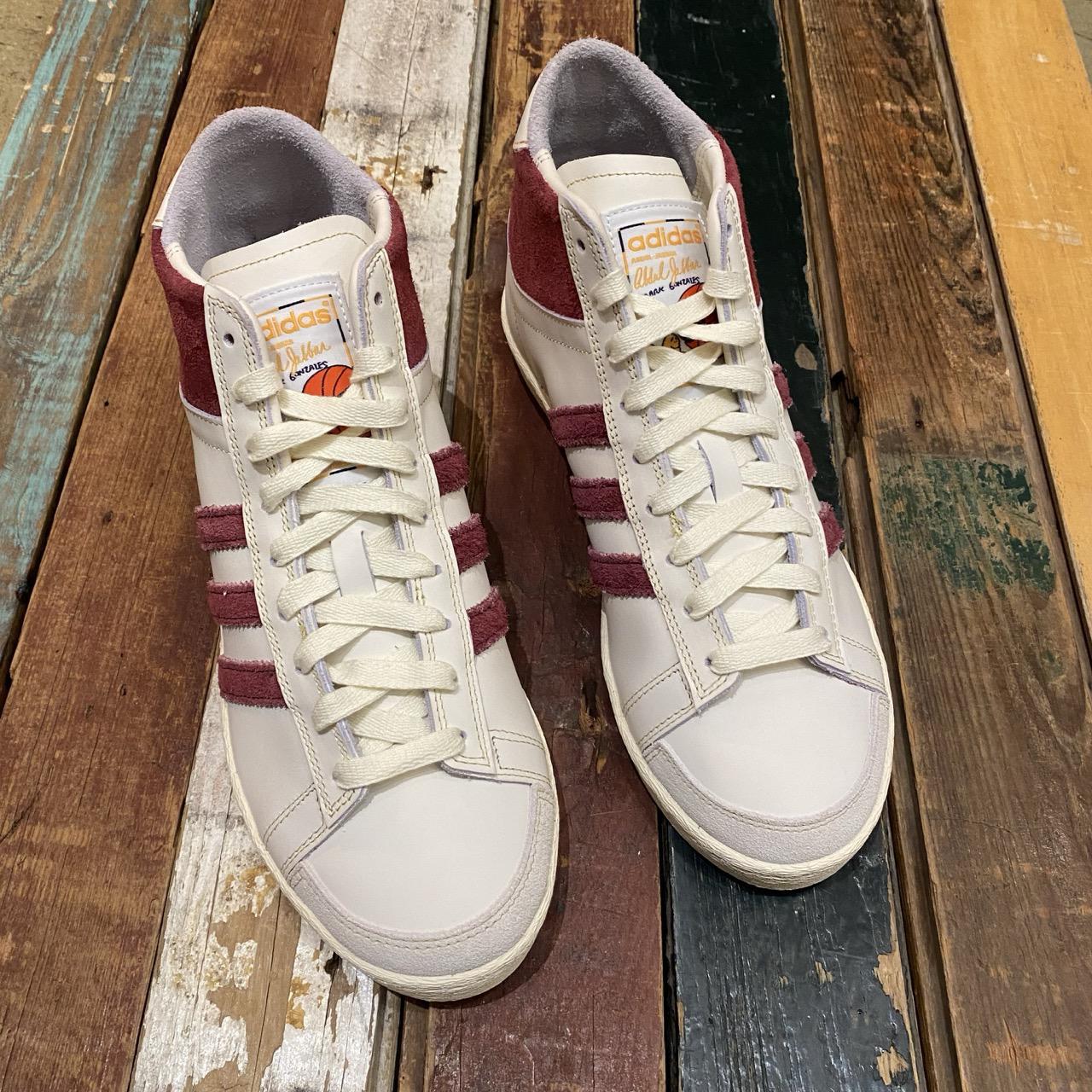 adidas Jabbar Hi Mark Gonzales (Chalk White/Shadow Red/Alumina)