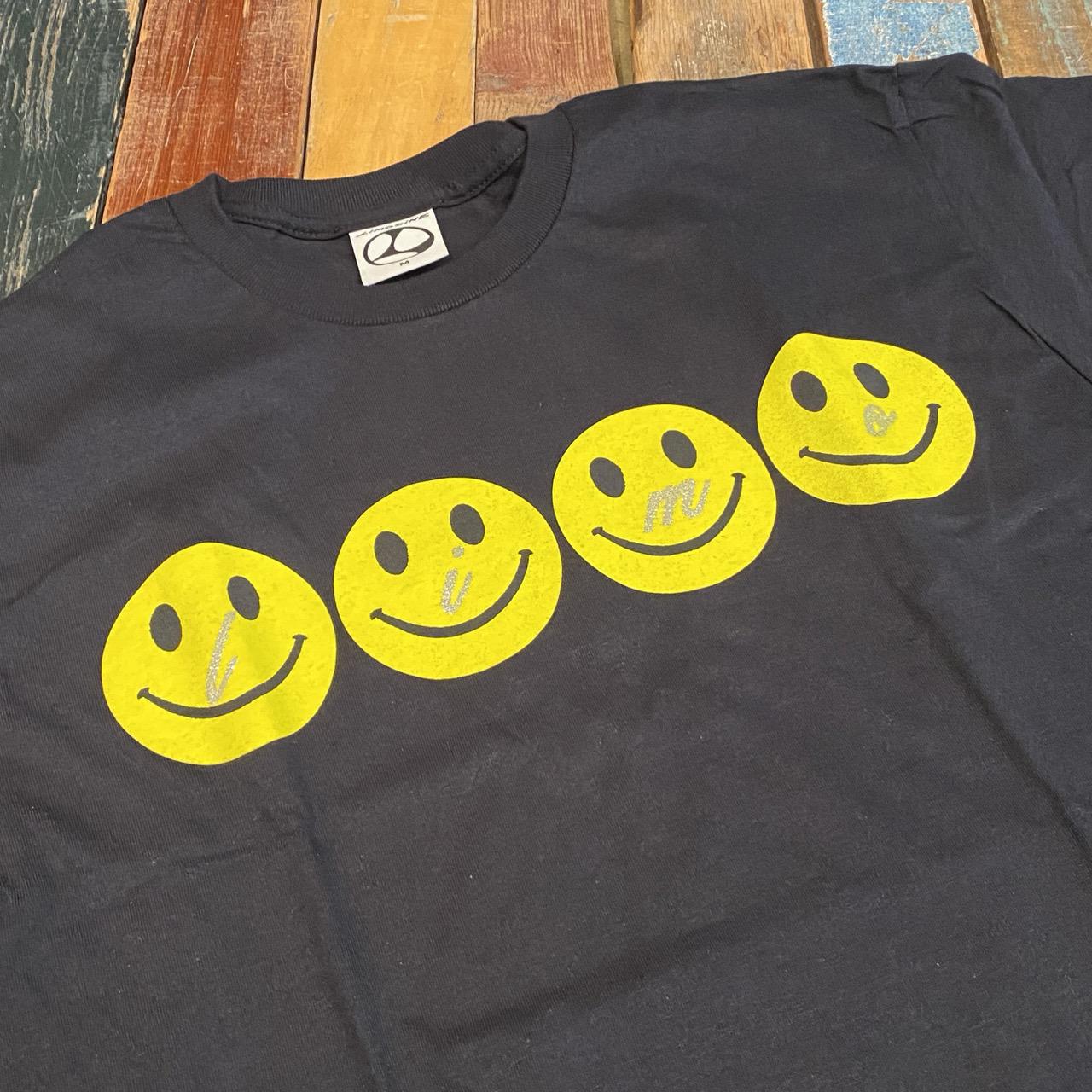 Glitter Smile Tee (Black)