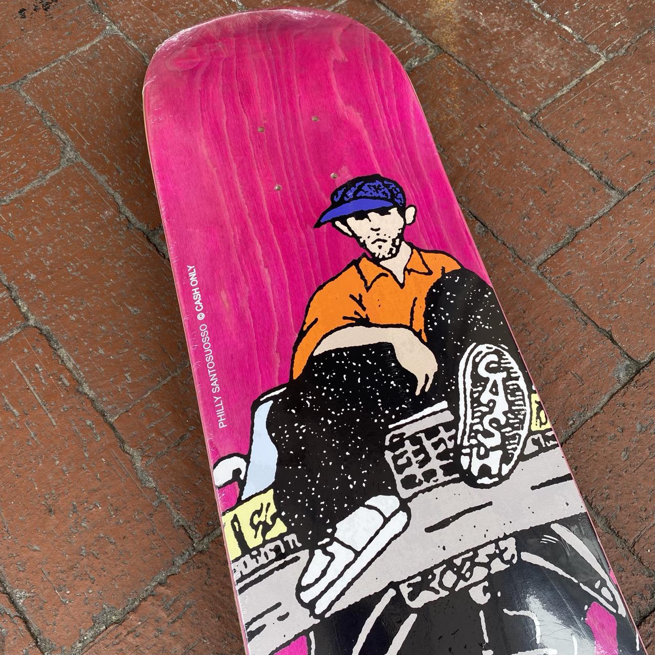 Cash Only Philly Santosuosso Deck "Y'all better charge y'all batteries"