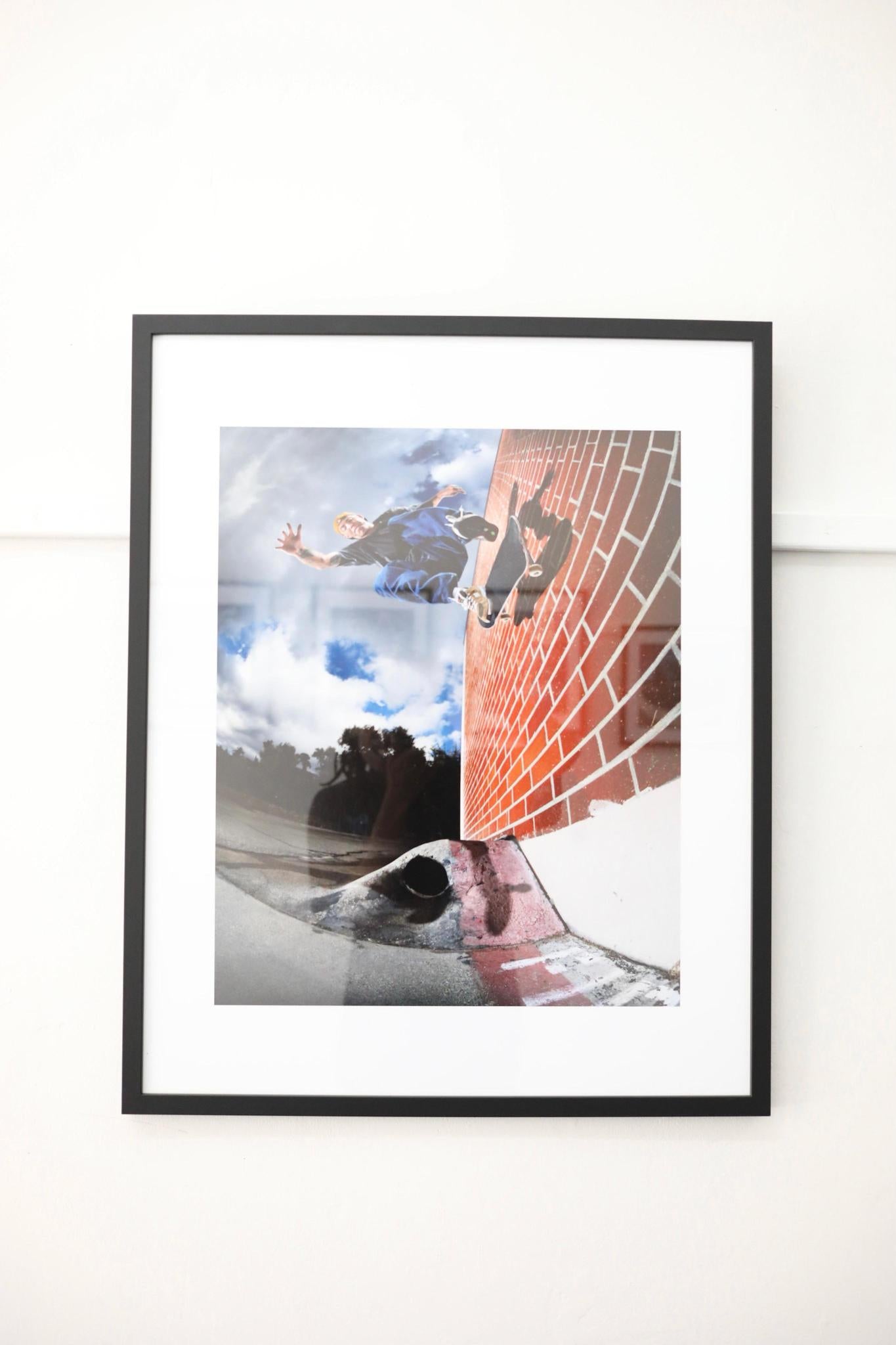 Andrew Reynolds Kickflip Wallride Photo Print By Jake Darwen