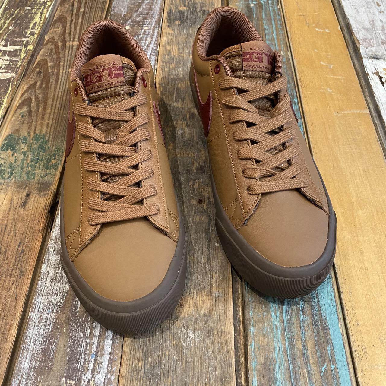 Nike SB GT Dark Red Brown Blazer Low