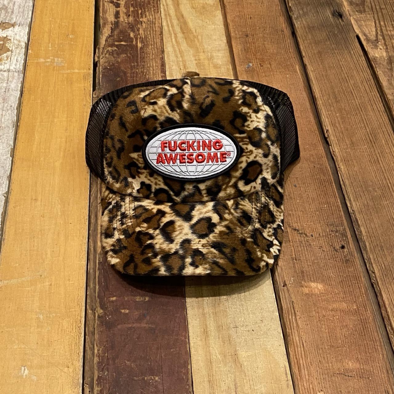 Fucking Awesome - Fuzzy Leopard Hat Leopard