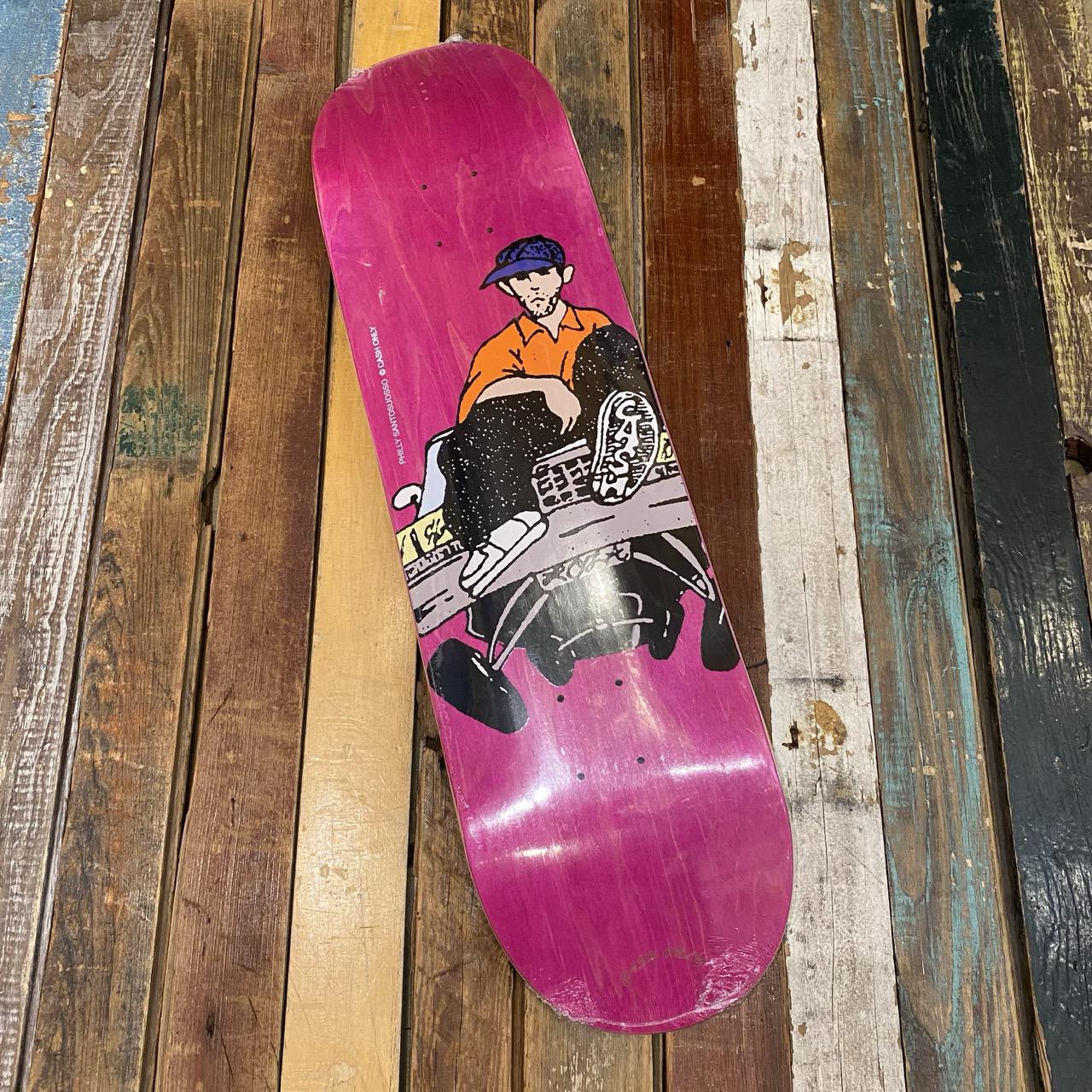 Cash Only Philly Santosuosso Deck "Y'all better charge y'all batteries"