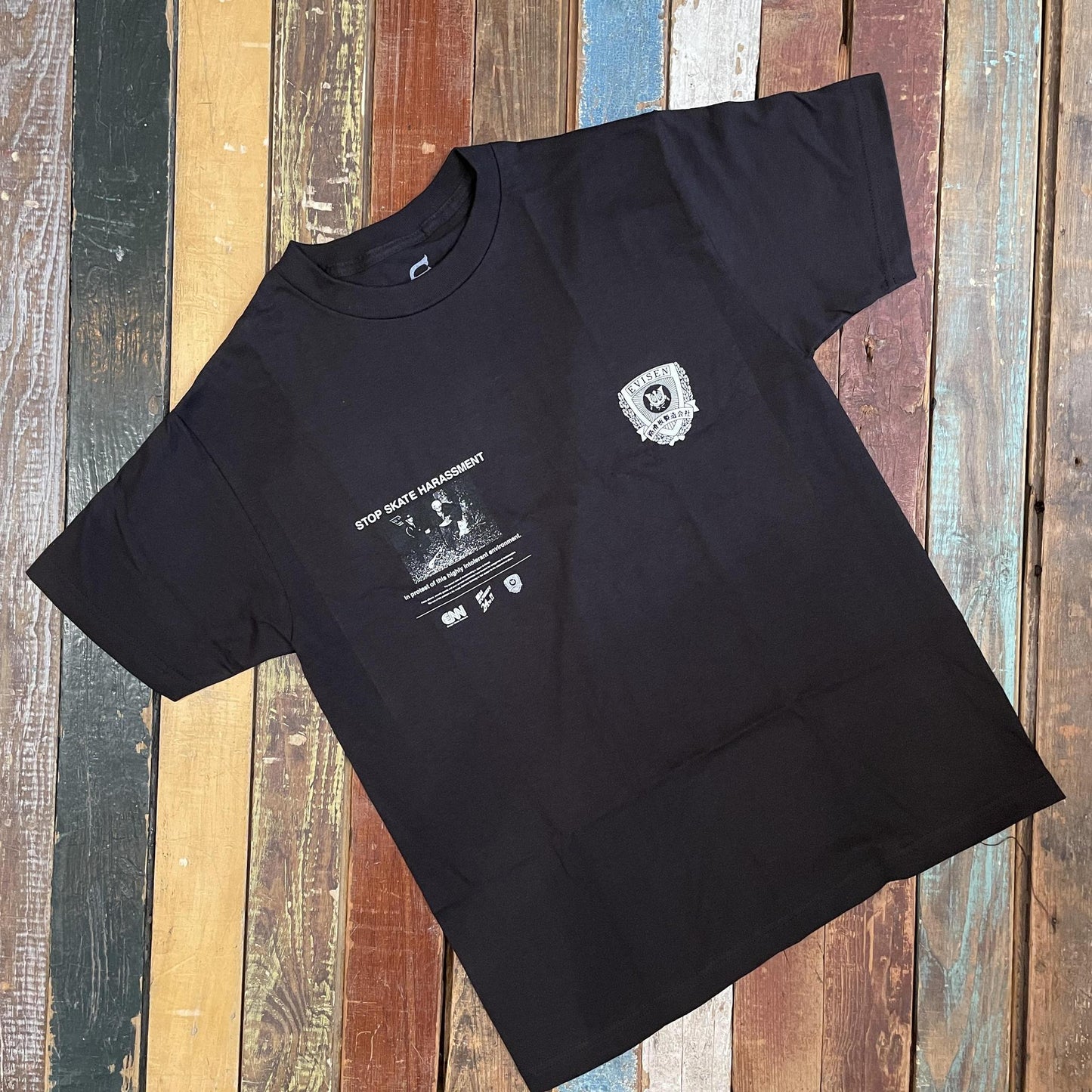 Evisen STOP Tee Black