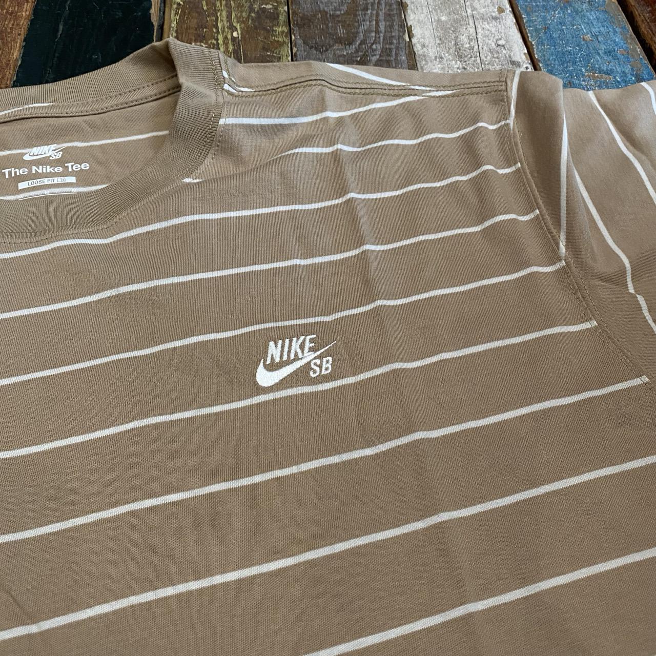 Nike SB Striped Tee (Parachute Beige)