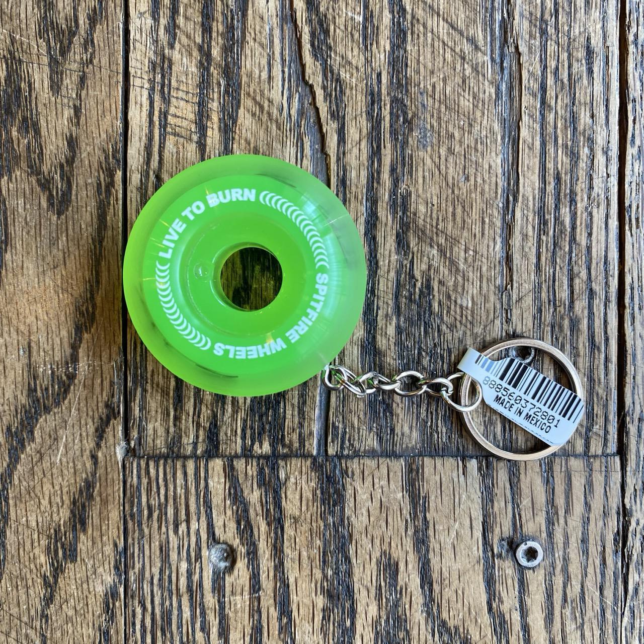 Spitfire Wheels Sapphire Keychain