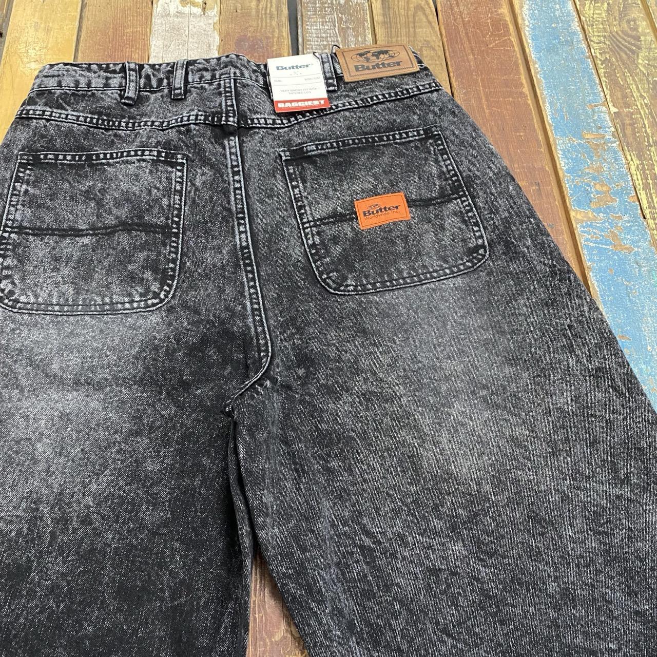 Santosuosso Denim Jeans (Stonewash Black)