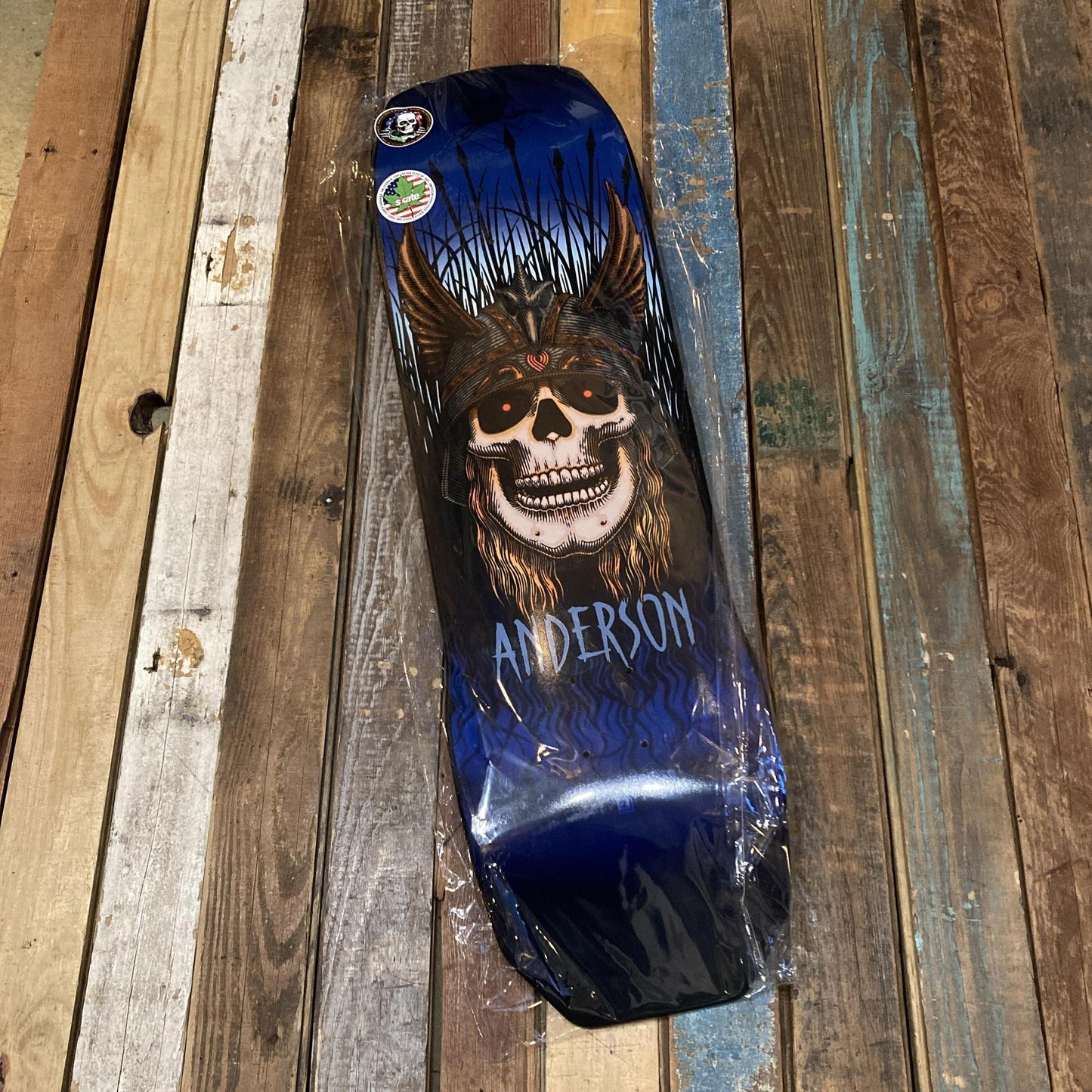 ANDY ANDERSON HERON BLUE 9.13 x 32.8
