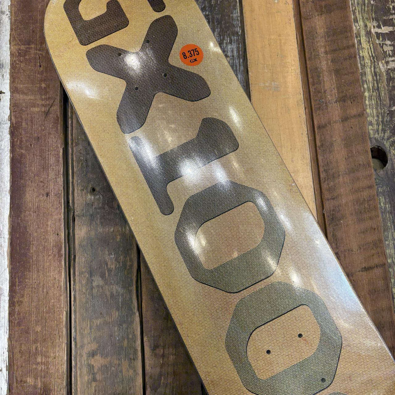 OG Logo Patina Goldish W/ Green Font - 8.375"