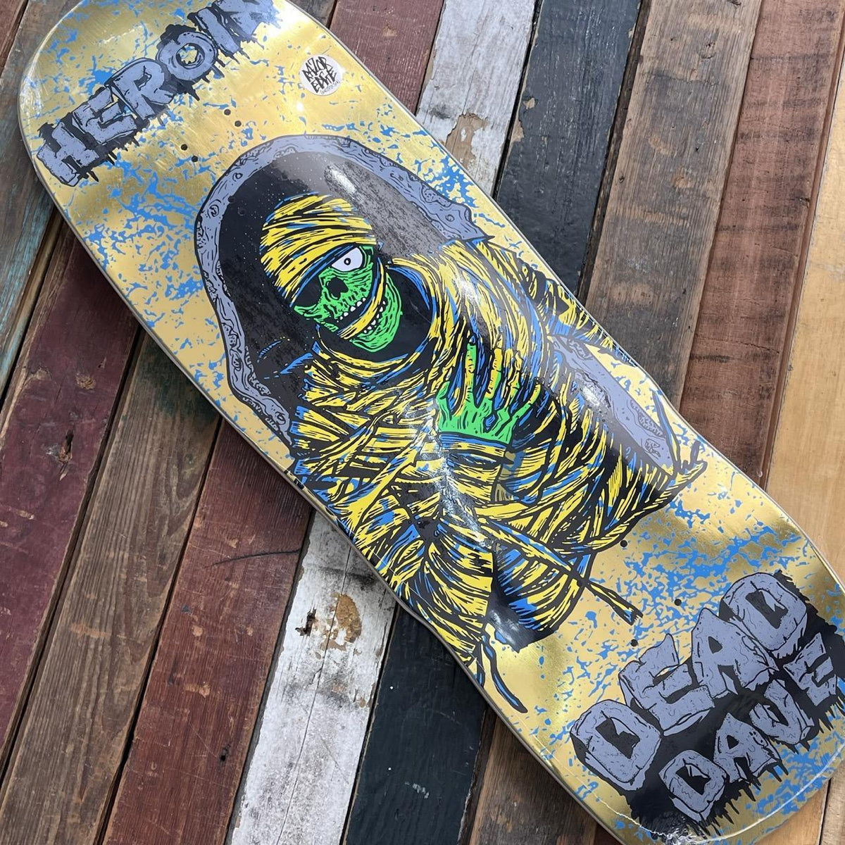 Heroin Skateboards - Dead Dave KO2 Mummy Deck 10.1"