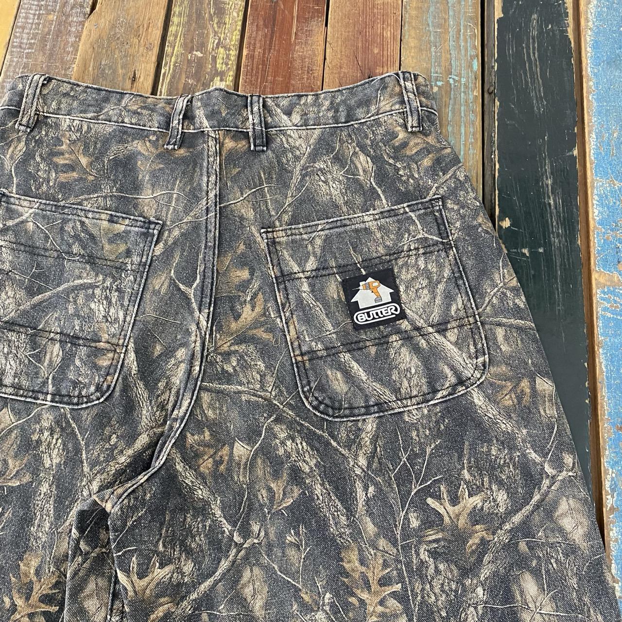 Butter Goods Work Pants (Forest Camo)
