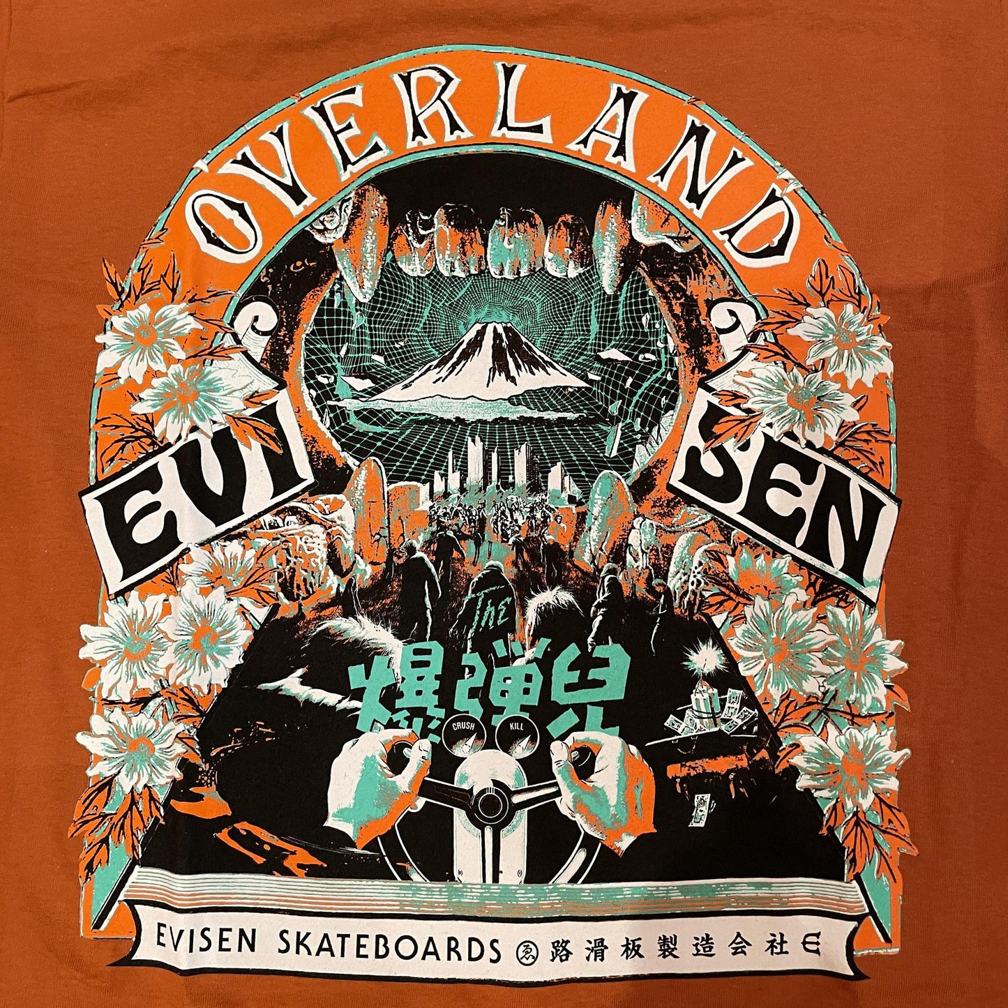 Evisen OVERLAND Longsleeve Tee Terracotta