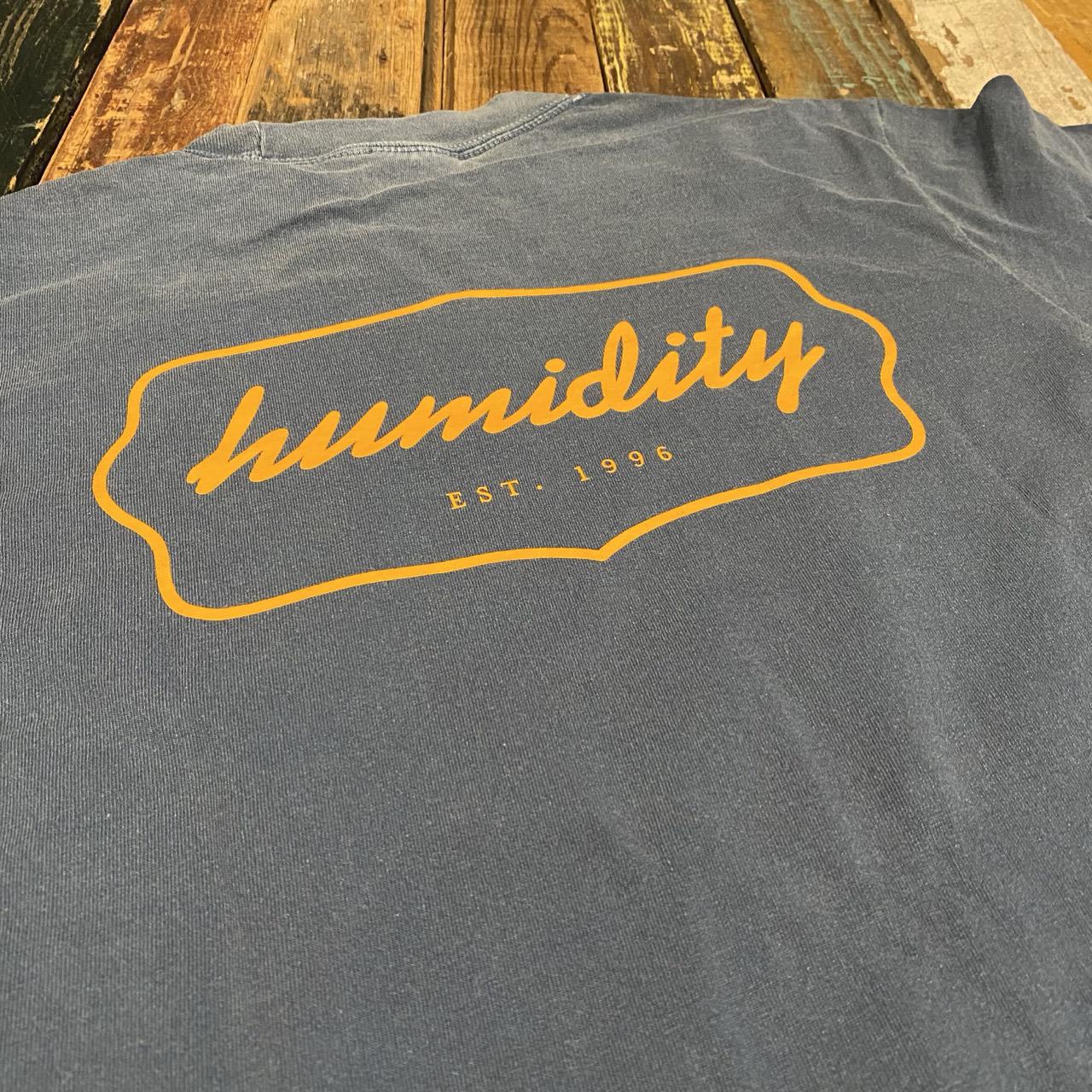 Washed Denim Badge Tee